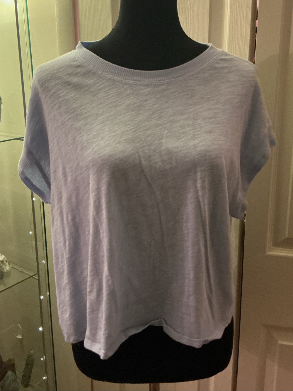 Ultra Flirt Light Lavender Short Sleeve Crew Tee